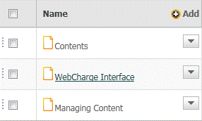 Hierarchical Content